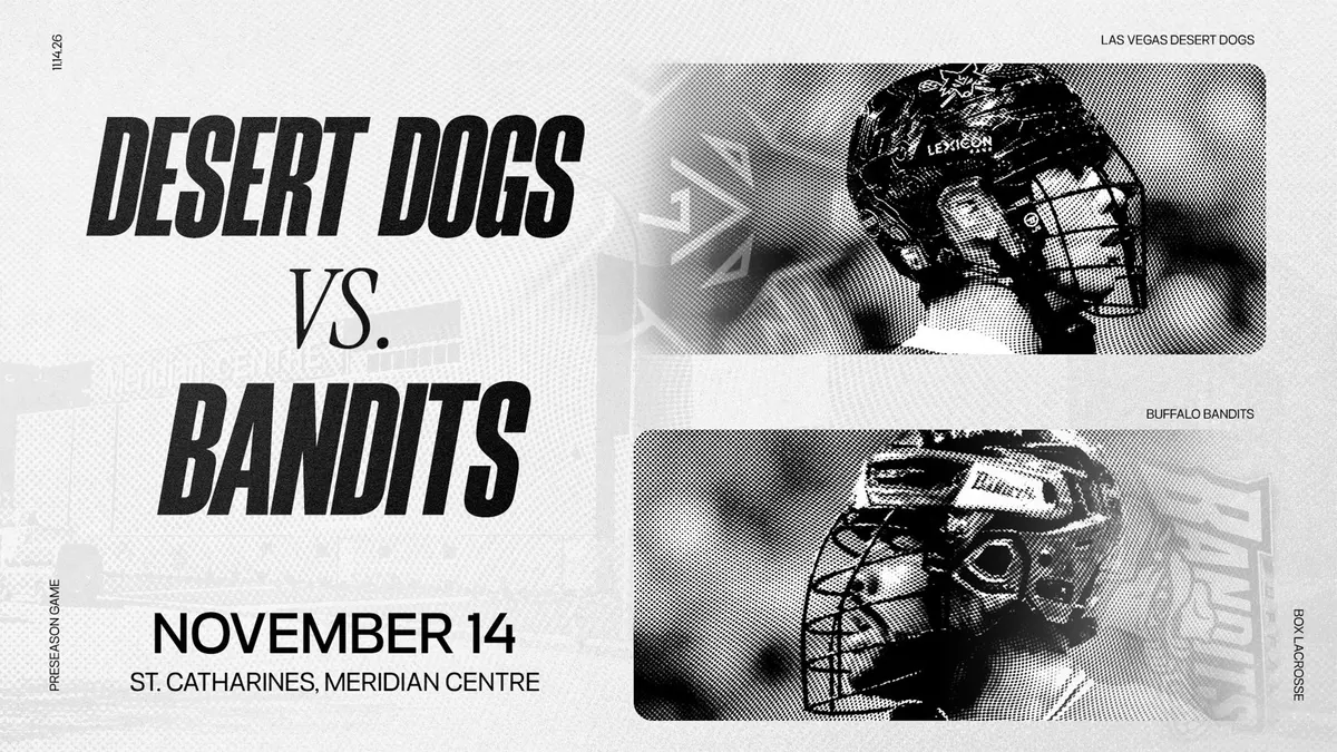 NLL Preseason: Buffalo Bandits Vs Las Vegas Desert Dogs