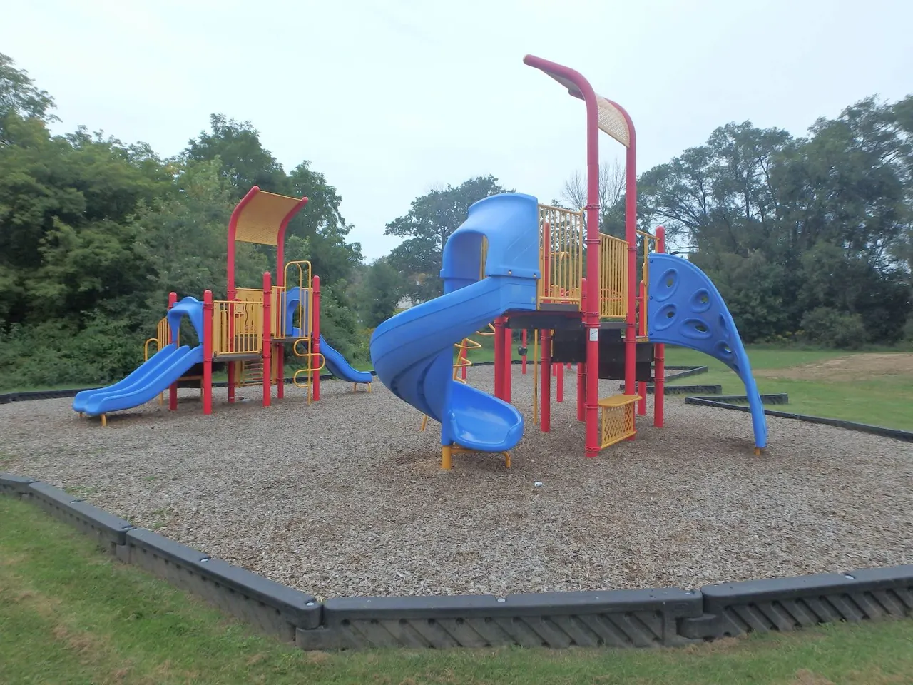 Ground-level view of Arthur Street Park
