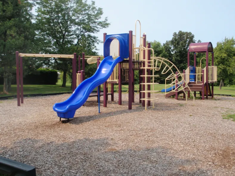 Ground-level view of Barley Drive Park