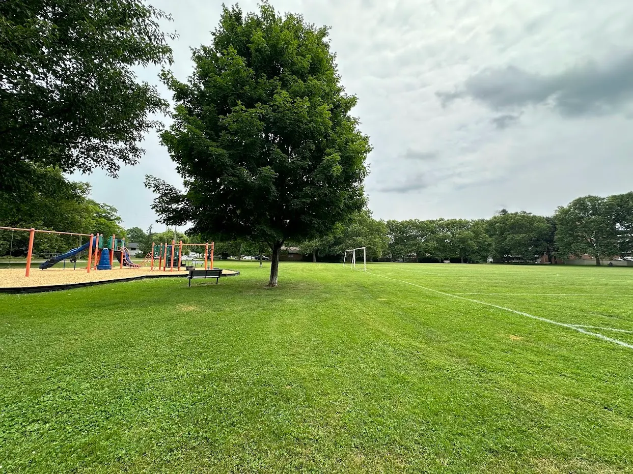Ground-level view of Bermuda Park