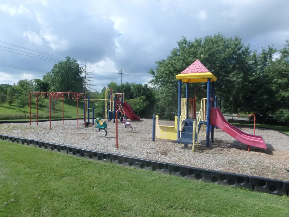Ground-level view of Cliffords Creek Park